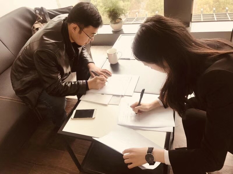 熱烈祝賀蓋總簽約創(chuàng)綠家煙臺市區(qū)級代理！