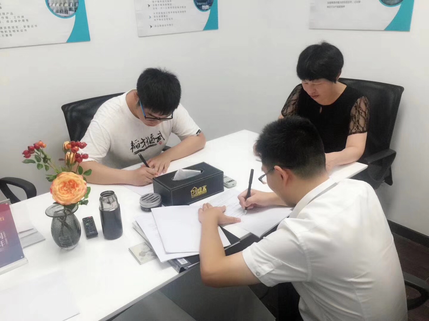 熱烈祝賀唐總簽約創(chuàng)綠家宿州市縣級代理！