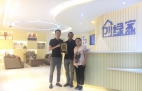熱烈祝賀宿遷宿豫褚總姐弟簽約創(chuàng)綠家！