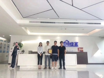 熱烈祝賀倪總、秦總、周總簽約創(chuàng)綠家寧波市區(qū)級代理！