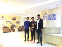 熱烈祝賀岳總簽約創(chuàng)綠家濮陽市區(qū)級代理！