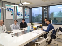 熱烈歡迎杭州上城區(qū)科技局領(lǐng)導(dǎo)蒞臨創(chuàng)綠家指導(dǎo)！