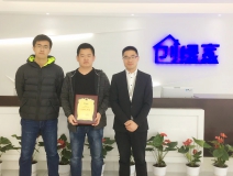 熱烈祝賀李總、高總簽約創(chuàng)綠家東營市區(qū)級代理！