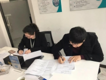 熱烈祝賀劉總、褚總簽約創(chuàng)綠家浙江省臺州市縣級代理！