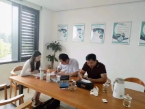 熱烈祝賀姜總、胡總簽約創(chuàng)綠家河南省市級代理！