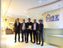 熱烈祝賀周總簽約創(chuàng)綠家鷹潭市區(qū)級代理！