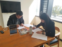 熱烈祝賀張總簽約創(chuàng)綠家江西省市級代理！