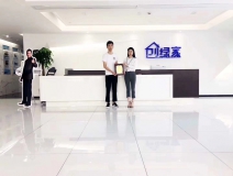 熱烈祝賀陳總簽約創(chuàng)綠家溫州市縣級代理！
