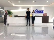 熱烈祝賀陳總簽約創(chuàng)綠家江蘇省南京市溧水縣區(qū)級(jí)代理！